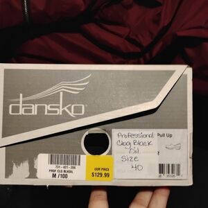 Dansko Professional Clog, Black Oil, Size 40